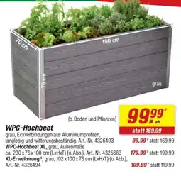 toom Baumarkt WPC-Hochbeet Angebot