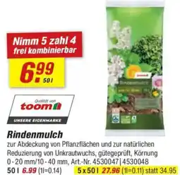 toom Baumarkt toom Rindenmulch Angebot