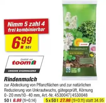 toom Baumarkt toom Rindenmulch Angebot