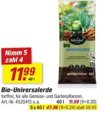 toom Baumarkt Bio-Universalerde Angebot