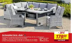 toom Baumarkt Gartenmöbel-Serie „Delia" Angebot