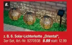 toom Baumarkt Solar-Lichterkette „,Oriental" Angebot
