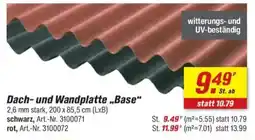 toom Baumarkt Dach- und Wandplatte „Base" Angebot