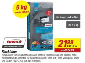 toom Baumarkt toom Flexkleber Angebot