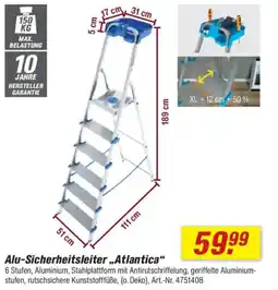 toom Baumarkt Alu-Sicherheitsleiter ,,Atlantica" Angebot