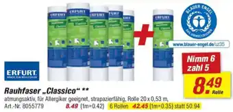 toom Baumarkt ERFURT Rauhfaser „Classico“ Angebot