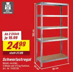 toom Baumarkt Schwerlastregal Angebot