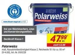 toom Baumarkt SCHÖNER WOHNEN Polarweiss Angebot