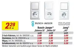 toom Baumarkt BUSCH-JAEGER / JUNG 2-fach-Rahmen Angebot