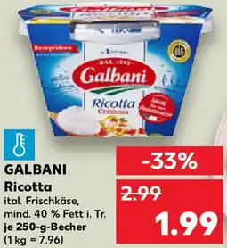 Kaufland GALBANI Ricotta Angebot