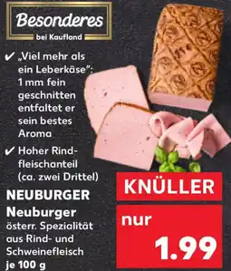 Kaufland NEUBURGER Neuburger Angebot