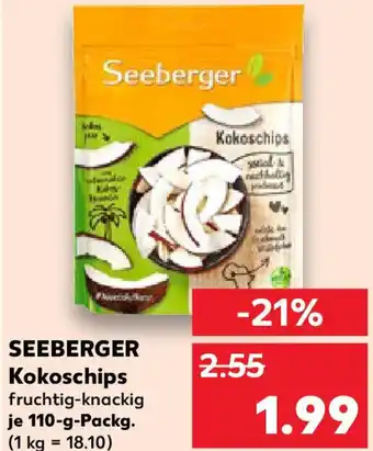 Kaufland SEEBERGER Kokoschips Angebot