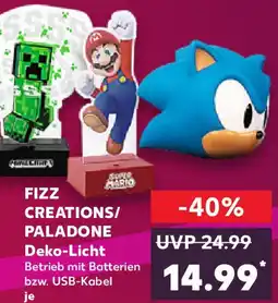 Kaufland FIZZ CREATIONS/ PALADONE Deko-Licht Angebot