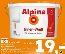 Globus Baumarkt Alpina Innen-Weiß Angebot