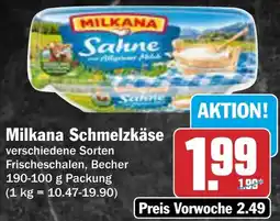 AEZ Milkana Schmelzkäse Angebot