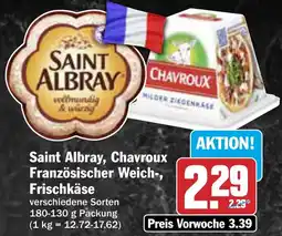 AEZ Saint Albray, Chavroux Französischer Weich-, Frischkäse Angebot