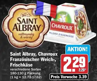 AEZ Saint Albray, Chavroux Französischer Weich-, Frischkäse Angebot