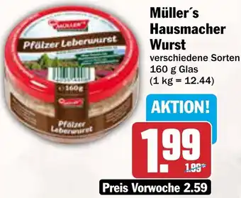 AEZ Müller's Hausmacher Wurst Angebot