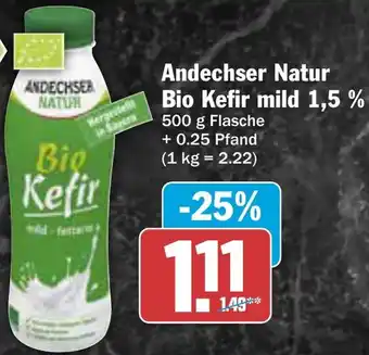 AEZ Andechser Natur Bio Kefir mild 1,5 % Angebot