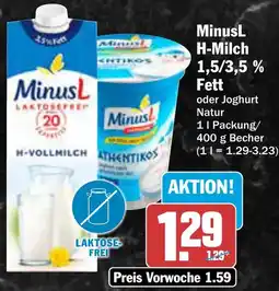 AEZ MinusL H-Milch Angebot