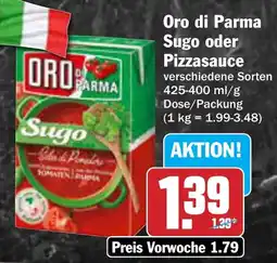 AEZ Oro di Parma Sugo oder Pizzasauce Angebot