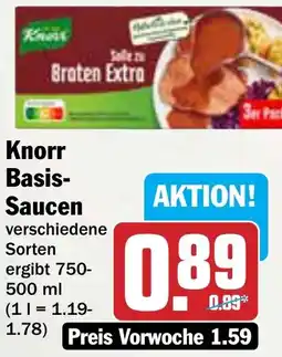 AEZ Knorr Basis Saucen Angebot