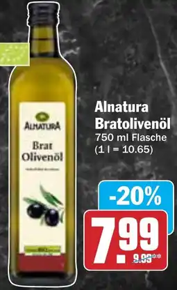 AEZ Alnatura Bratolivenöl Angebot