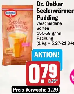 AEZ Dr. Oetker Seelenwärmer Pudding Angebot