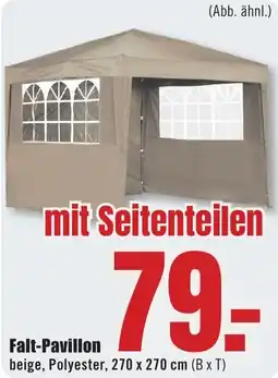 B1 Discount Baumarkt Falt-Pavillon Angebot