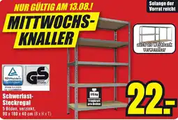 B1 Discount Baumarkt Schwerlast Steckregal Angebot