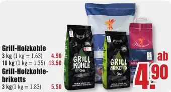 B1 Discount Baumarkt Grill-Holzkohle Angebot