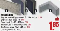 B1 Discount Baumarkt Rasenkante Angebot