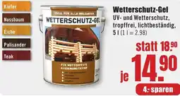 B1 Discount Baumarkt Wetterschutz-Gel Angebot