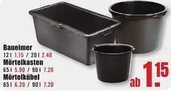 B1 Discount Baumarkt Baueimer Angebot