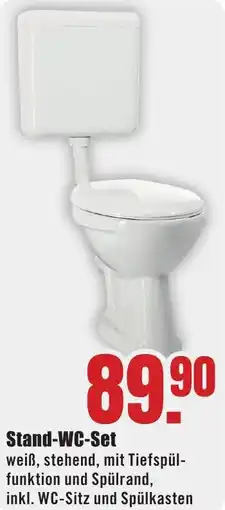 B1 Discount Baumarkt Stand-WC-Set Angebot