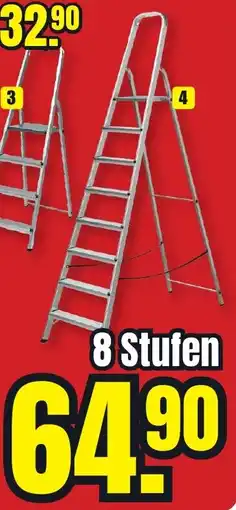 B1 Discount Baumarkt Alu-Haushaltsleiter Angebot