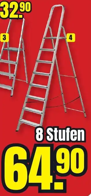 B1 Discount Baumarkt Alu-Haushaltsleiter Angebot