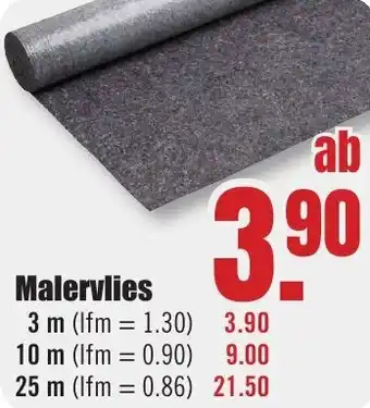 B1 Discount Baumarkt Malervlies Angebot