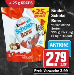 AEZ Kinder Schoko Bons Angebot