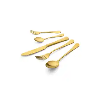 Netto Marken-Discount ECHTWERK Tafelbesteck „Sorrent“ 30tlg - gold Angebot