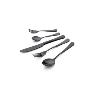 Netto Marken-Discount ECHTWERK Tafelbesteck „Sorrent“ 30tlg - schwarz Angebot