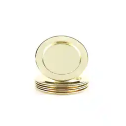 Netto Marken-Discount Dekorative Glasuntersetzer 6tlg - gold Angebot