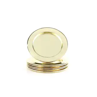 Netto Marken-Discount Dekorative Glasuntersetzer 6tlg - gold Angebot