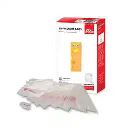 Netto Marken-Discount Solis Zip Vakuumierbeutel 10 Stk. 20 x 23 cm, BPA-frei, 150 - 170 µm Angebot