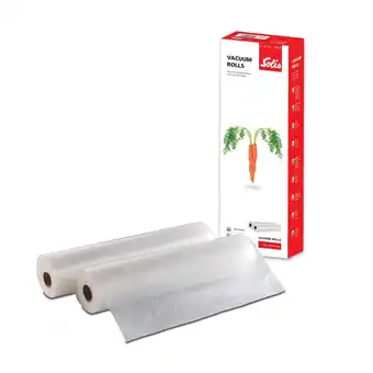 Netto Marken-Discount Solis Vakuumierfolie, 2 Rollen BPA-frei, 600x40 cm, Dicke 110 µm Angebot