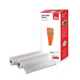 Netto Marken-Discount Solis Vakuumierfolie 2 Rollen BPA-frei, 600x30 cm, Dicke 110 µm Angebot