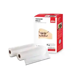 Netto Marken-Discount Solis Vakuumierfolie für Vakuumierer, 2 Rollen BPA-frei, 600x20 cm Angebot