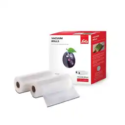 Netto Marken-Discount Solis Vakuumierfolie für Vakuumierer, 2 Rollen BPA-frei, 600x15 cm Angebot