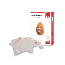 Netto Marken-Discount Solis Zip Vakuumierbeutel 10 Stk. 26 x 35 cm, BPA-frei, 150 - 170 µm Angebot