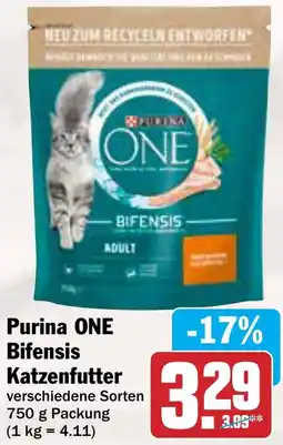 AEZ Purina ONE Bifensis Katzenfutter Angebot